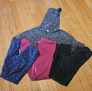 Lot Bundle Girls Size Small Hoodie And Pants Old Navy